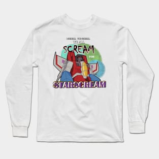 We All Scream for Starscream Long Sleeve T-Shirt